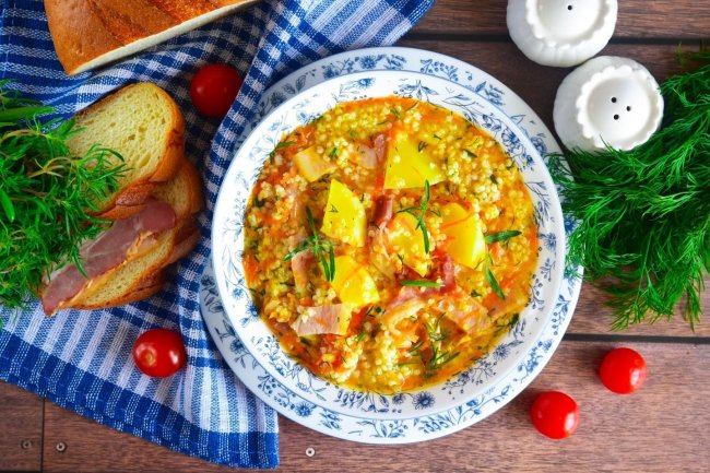 Куліш із пшона домашній класичний