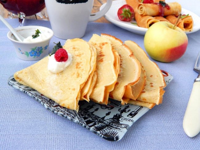 Млинці з рисового борошна